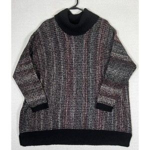 J. Jill PureJill Oversized Marled Cowlneck Sweater Womens M/L